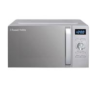 RUSSELL HOBBS RHMD836S Solo Microwave - Stainless Steel, 8 auto cook programs including: Jacket potato - Pasta - Pizza - Popcorn - Fresh vegetables - Beverages - Meat - Fresh fish