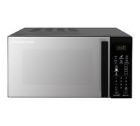 Russell Hobbs RHMT2004B 20 L 800 W Touch Control Digital Solo Microwave in Black with 10 Power Levels, 6 Auto Cook Menus, Defrost Control, Clock and