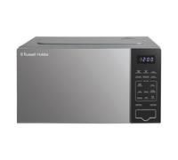 Russell Hobbs Touch Control Digital Solo Microwave 20L 800W with 10 Power Levels, 6 Auto Cook Menus, Defrost Control, Clock & Timer RHMT2005-M