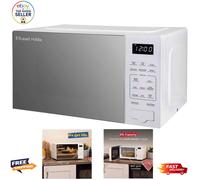 Russell Hobbs Touch Control Digital Solo Microwave 20L 800W with 10 Power Levels, 6 Auto Cook Menus, Defrost Control, Clock & Timer RHMT2005-M