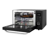 Russell Hobbs RHMT3001B Black 30L Digital Microwave Oven 900W Family Microwave with Auto Cook Programmes & Defrost Funct