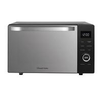 Russell Hobbs RHMT3001B Black 30L Digital Microwave Oven 900W Family Microwave with Auto Cook Programmes & Defrost Funct