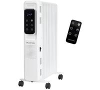 RUSSELL HOBBS RHOFR2521-D Portable Oil-Filled Radiator - White, White