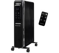 Russell Hobbs 11 Fin RHOFR2521B-D Oil Filled Radiator With Remote Control 2500W - Black, Black