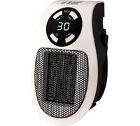 Russell Hobbs RHPH2001 500W Ceramic Plug Heater, Adjustable Thermostat, 12 Hour