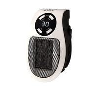 Russell Hobbs RHPH2001 500W Ceramic Plug Heater, Adjustable thermostat, 12 Hour Timer & LED Display, 2 Fan Speeds