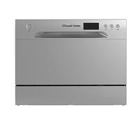 RUSSELL HOBBS RHTTDW6S Table Top Dishwasher - Silver, Silver/Grey