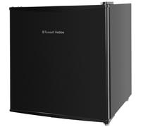 Russell Hobbs Table Top RHTTF0E1B Mini Fridge with Ice Box - Black - E Rated, Black