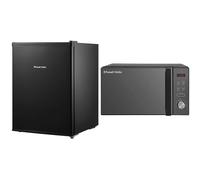 Russell Hobbs RHTTF67B 66 Litre Reversible Doors Table Top Mini Fridge, Black &