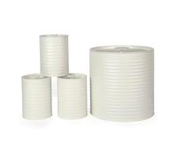 Russell Hobbs 4-Piece Countertop Set Ribbed Kitchen Storage Canister & Bread Bin
