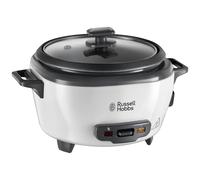 Russell Hobbs Electric Rice Cooker - 1.2kg (6 Portion - 145g per serving) Removable non stick bowl, Dishwasher-safe bowl & lid, Steamer basket