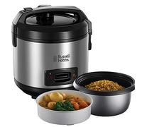 Russell Hobbs 27080-56 Classic Rice and Steamer, Leather, Grey/Black