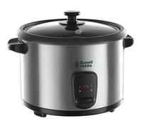 Russell Hobbs Electric Rice Cooker & Steamer - 1.8L (10 cup) Keep warm function, Removable non stick bowl, Easy to clean, Steamer basket, measuring cup & spoon inc, Energy saving, 700W, 19750