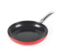 Russell Hobbs Riviera 24 cm Frying Pan - Ceramic Non-Stick Coating, PFAS-Free, Durable Pressed Aluminium, Oven Safe up to 220ºC, Induction Suitable, Pancake, Egg, Omelette, Stir-Fry, Healthy Cooking