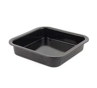 Russell Hobbs BW000751 Square Roasting Tin - Non Stick Square 26cm Baking Pan, Small Roaster, Easy Clean, Vitreous Enamel Roasting Oven Tray, Lightweight, Durable Coated Steel, Oven Safe To 230°C