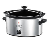 Russell Hobbs S/S Slow Cooker - 3.5L, Fast Heat Up - 23200