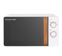 Russell Hobbs Scandi Microwave 17 Litre 700W White Wood Effect Manual RHMM713-N