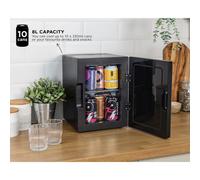 Russell Hobbs Silver Mini Fridge RH8CLR8001S 8 Litre/10