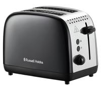Russell Hobbs Stainless Steel 2 Slice Black Toaster 26550