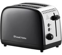 Russell Hobbs, Stainless Steel 2 Slice Toaster, Black, 26550