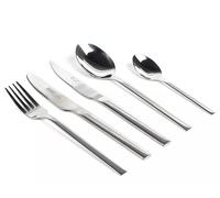 Russell Hobbs RH00855EU Vermont Cutlery Set - 20 Piece Stainless Steel Tableware With Steak Knives, Service For 4 People, Dishwasher Safe, Knives/Forks/Dessert Spoons/Teaspoons, 15 Year Guarantee