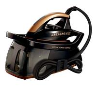 Russell Hobbs Steam Power Generator Iron, Removable 1.3L Water Tank, Copper Ceramic Soleplate, 180g Shot of Steam, 150g Steam Output, Anti-calc cartridge, Carry handles, Vertical Storage, 2600W, 26190