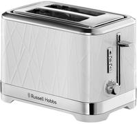Russell Hobbs Structure 2 Slice Toaster Stainless Steel Accents - Lift and Look