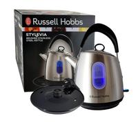 Russell Hobbs Stylevia Traditional 1.5 Litre Kettle Stainless Steel 28130 3000W