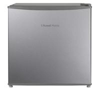 Russell Hobbs Table Top Larder Mini Fridge 43 Litre Capacity, Reversible Door & Adjustable Feet, Small Fridge, Manual Temperature Control, Ice Box, Silver RHTTF0E1SS