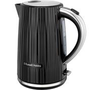 Russell Hobbs Textured Design Electric Kettle 3000W 1.7L Black Brand New