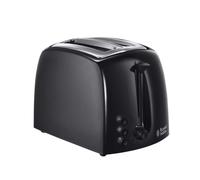 Russell Hobbs Textures 2 Slice Toaster Extra Wide Slots 6 Browning levels Fro...