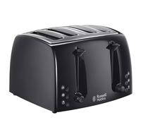 Russell Hobbs 21651 Textures 4-Slice Toaster, Black