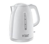 Russell Hobbs Jug Kettle 1.7L Plastic White 360 Degree Base 3000W