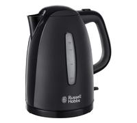 Russell Hobbs Textures Plastic Kettle 21271, 1.7 L, 3000 W - Black [Energy Class A]