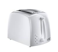 Russell Hobbs Textures White 2 Slice Toaster White One Size