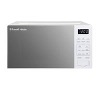 Russell Hobbs Touch Control Digital Solo Microwave 20L 800W with 10 Power Levels, 6 Auto Cook Menus, Defrost Control, Clock & Timer RHMT2005-M