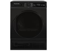 Russell Hobbs Tumble Dryer 8kg Electric Condenser Black Freestanding RH8CTD111B [EEK: B]