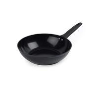 Russell Hobbs RH03261EU7 Verde Thermocollar 28 cm Stir Fry Pan - Healthy Ceramic Non-Stick Coating, PFAS-Free, Recycled Aluminium Body, Temperature Indicator Cookware, Induction Flat Bottom Sauté Pan