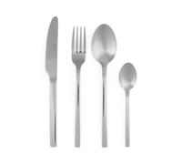 Russell Hobbs Vermont Cutlery Set, 16 Piece, 4 Place Settings | 18/0 Stainless Steel, Mirror Polished Finish, Dishwasher Safe, Includes Knives Forks Table Spoons Teaspoons, Tapered Handles
