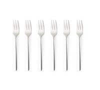 Russell Hobbs Vienna Dessert Fork Set, 12 Pack Stainless Steel | 18/0 Stainless Steel, Mirror-Polished Finish, Dishwasher Safe, 16.5 cm Length, Slim Balanced Handle, 15-Year Guarantee