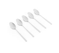 Russell Hobbs RH03432EU7 Teaspoon Set of 6 - Vienna Stainless Steel Coffee Spoons Cutlery Set, Mirror Polish Finish Flatware, Tea Spoon Tableware for Home, Restaurant, Office, Kitchen, Dishwasher Safe