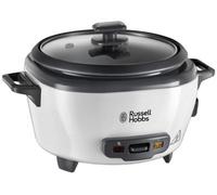 Russell Hobbs Electric Rice Cooker - 1.2kg (6 Portion - 145g per serving) Removable non stick bowl, Dishwasher-safe bowl & lid, Steamer basket