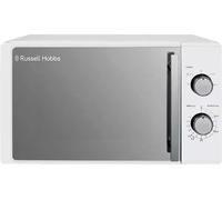 Russell Hobbs White Microwave 20L 800W 5 Power Levels with Defrost RHM2060