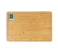 Russell Hobbs Wooden Chopping Board- FSC®-Certified Bamboo, Juice Groove Juices,