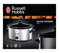 Russell Hobbs 3.5L Slow Cooker, Stainless Steel