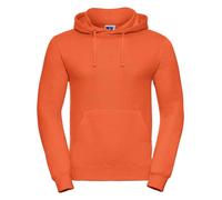 Russell Hooded Sweatshirt Drop Shoulder Flat Chunky Drawcord Casual Uniform