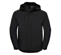 Russell HydraPlus 2000 Jacket Shower Resistant Breathable Concealed Hood Casual