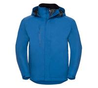 Russell HydraPlus 2000 Jacket Shower Resistant Breathable Concealed Hood Casual