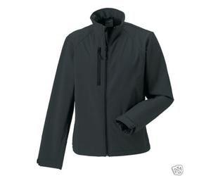 Russell Jerzees 140M Softshell Bomber Jacket Coat - No Logo