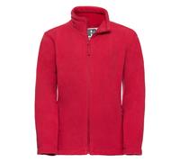 Russell Kids Full Zip Outdoor Fleece - 320g/m² - Ages 3-12 Years 6 Colours